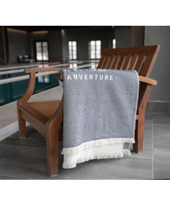 DOREANSE ręcznik sauna plaża basen Navy Blue 00832